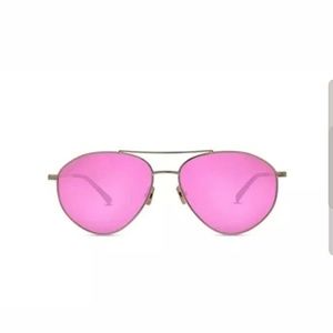 DIFF EYEWEAR SOLD OUT PINK MIRROR SUNGLASSES